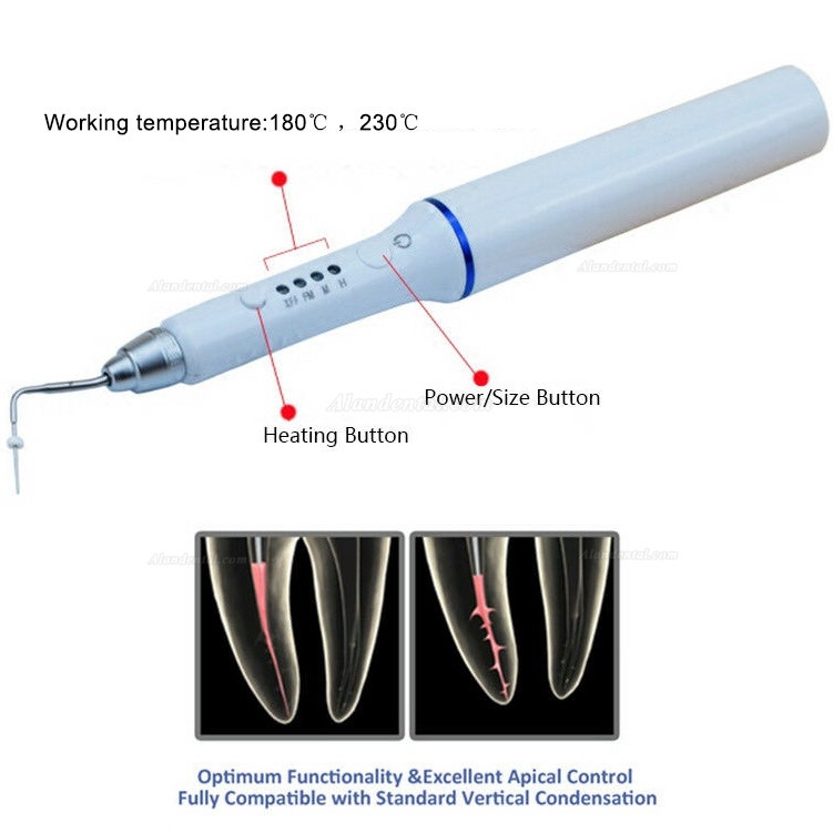 Wireless Dental Gutta Percha Obturation System Endo Heated Pen